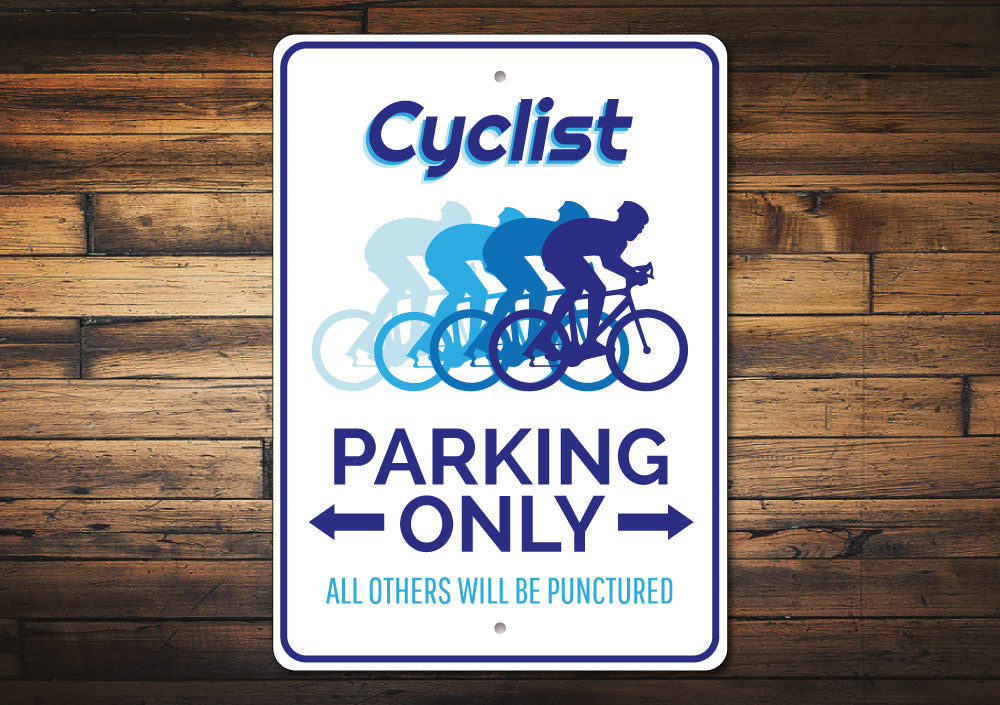 Cyclist Parking Sign