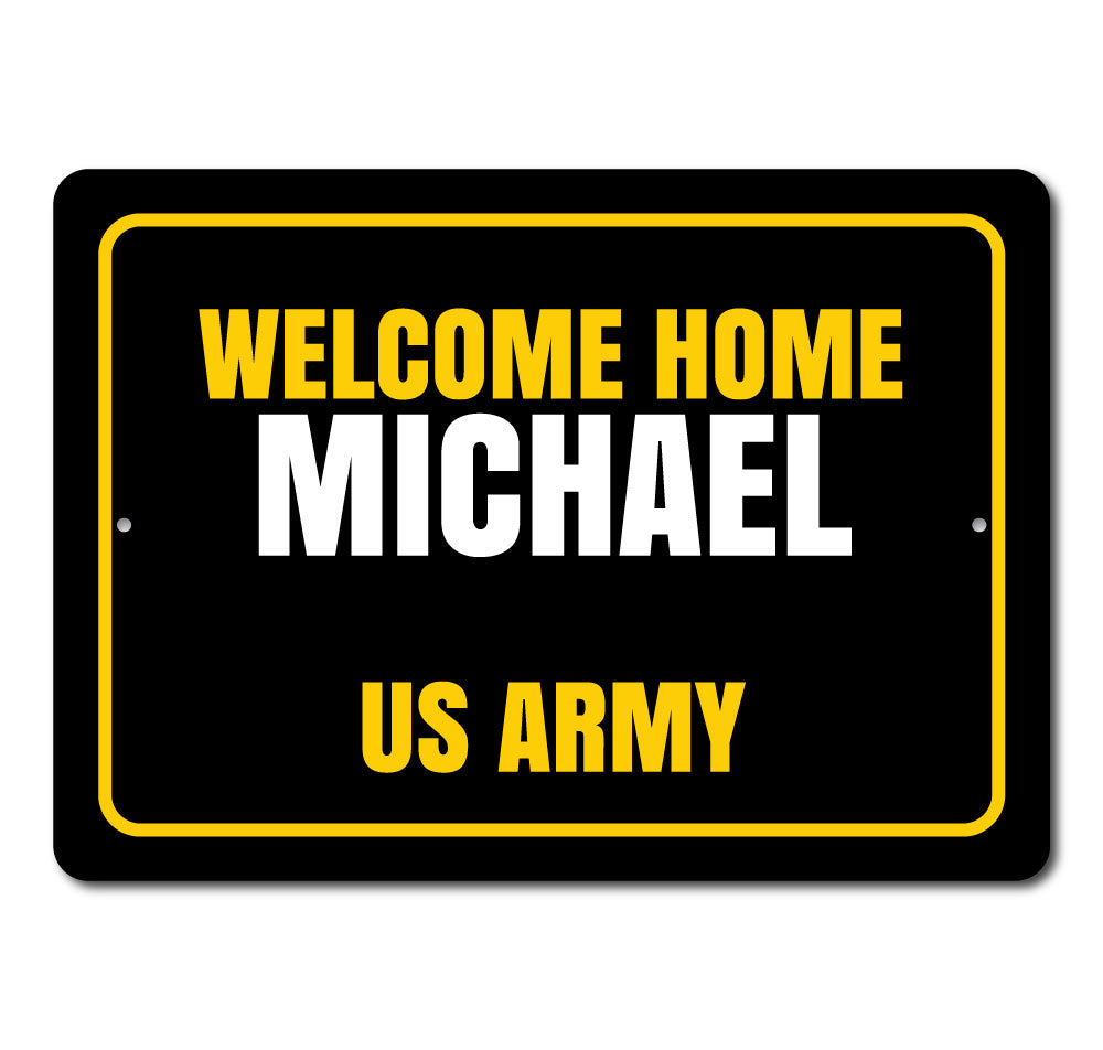 Welcome Home Sign – Lizton Sign Shop