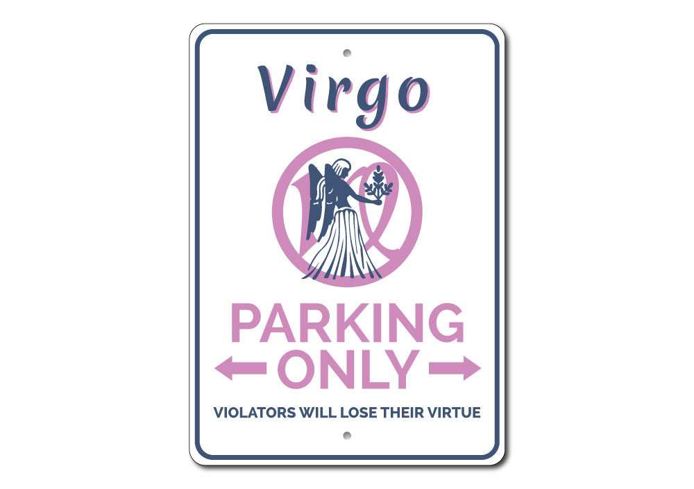 Virgo Parking Sign