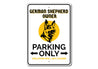 Shepherd Owner Parking Sign