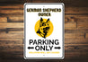 Shepherd Owner Parking Sign