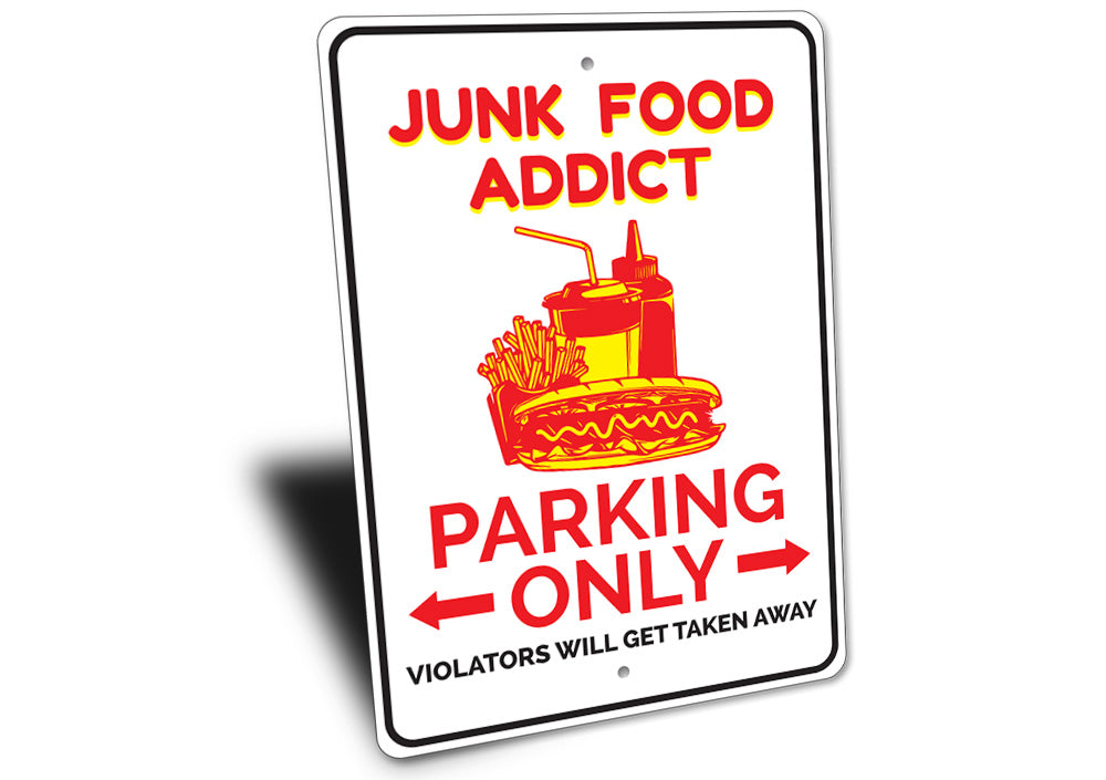 Food Lover Parking Sign