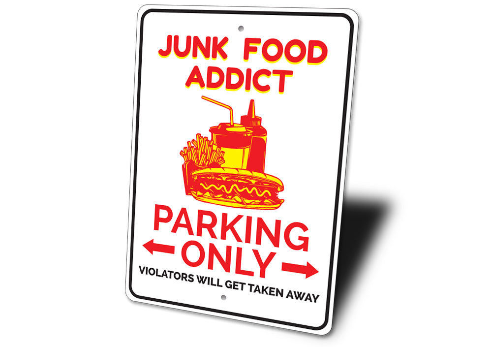 Food Lover Parking Sign