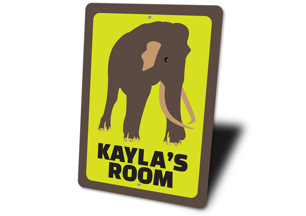 Kids Room Elephant Sign