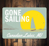 Gone Sailing Sign