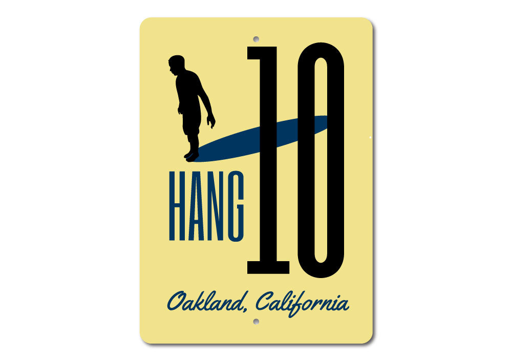 Hang Ten Sign