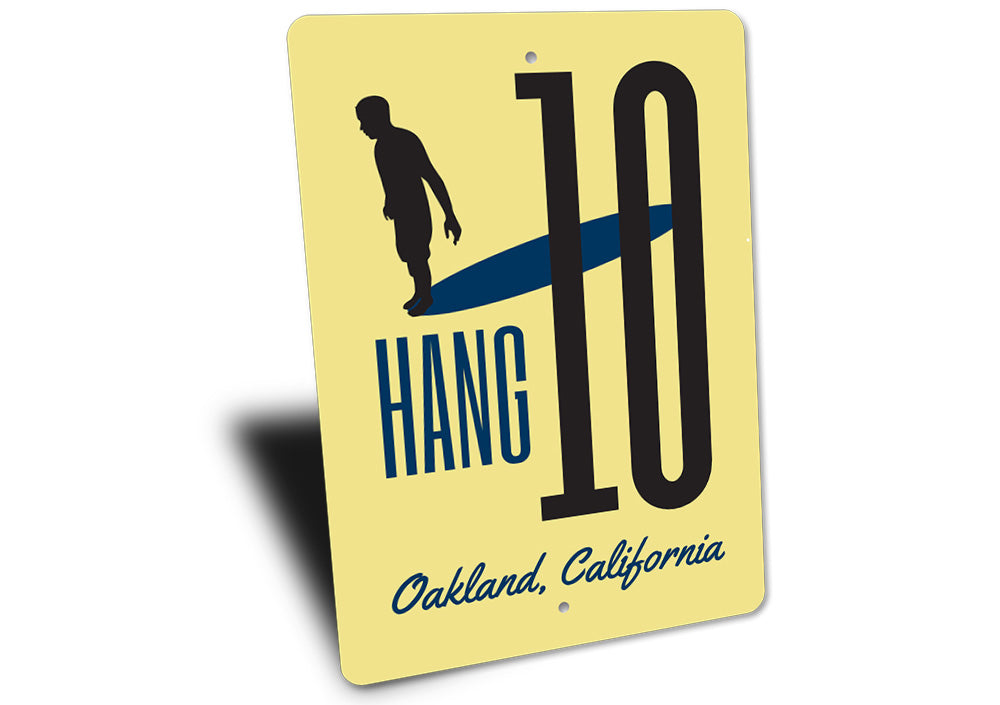 Hang Ten Sign