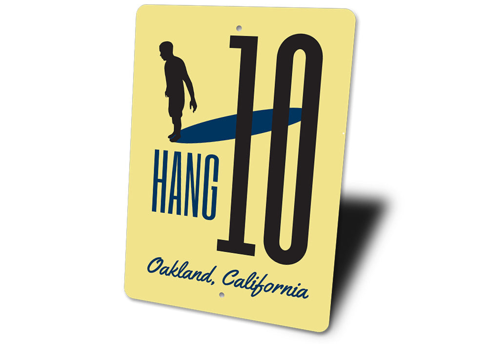 Hang Ten Sign