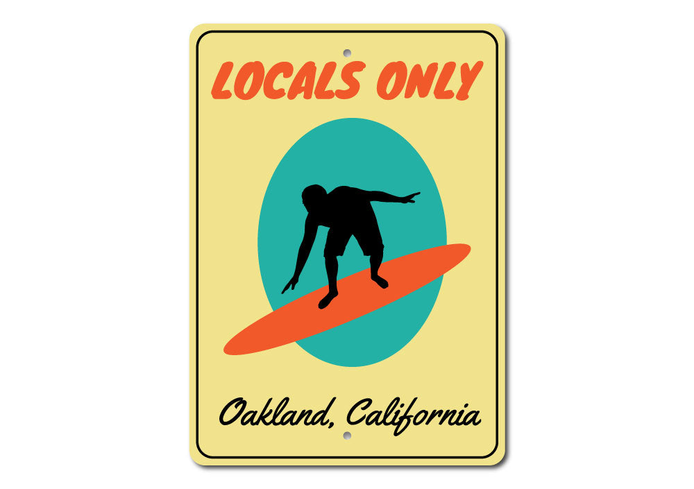 Locals Only Sign