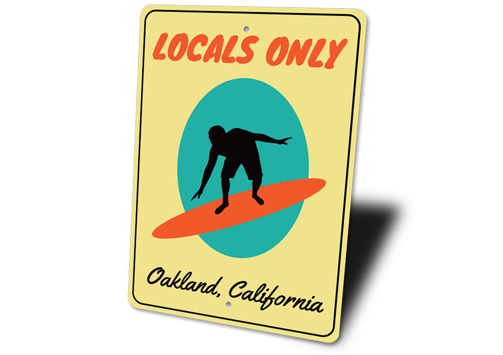 Locals Only Sign