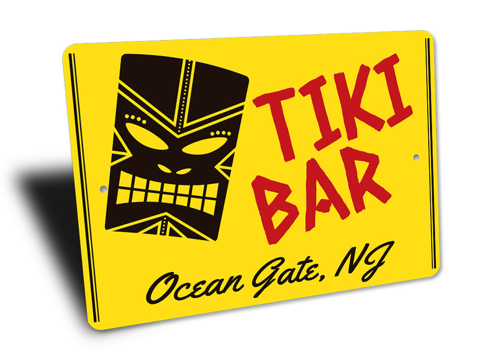 Tiki Head Sign