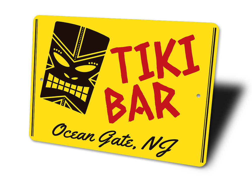 Tiki Head Sign