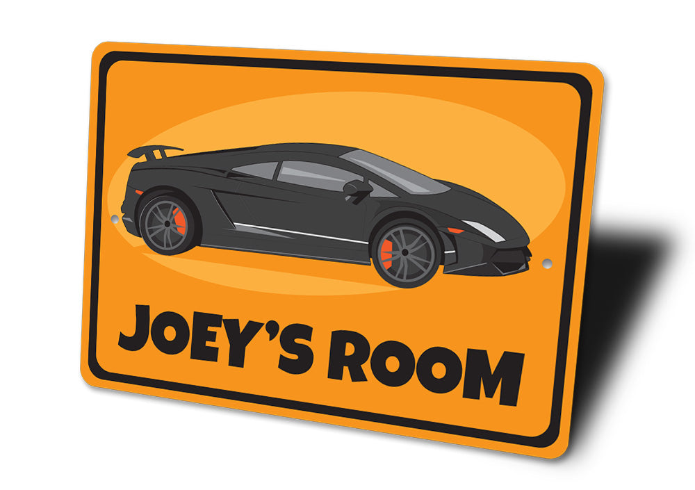 Sports Car Sign