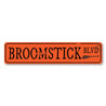 Broomstick Boulevard Sign Aluminum Sign
