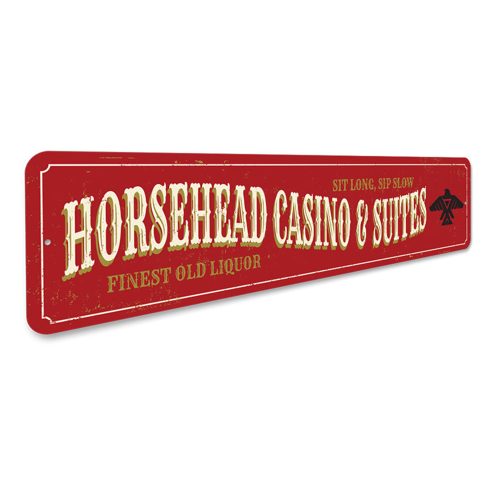 Horsehead Casino Sign Aluminum Sign