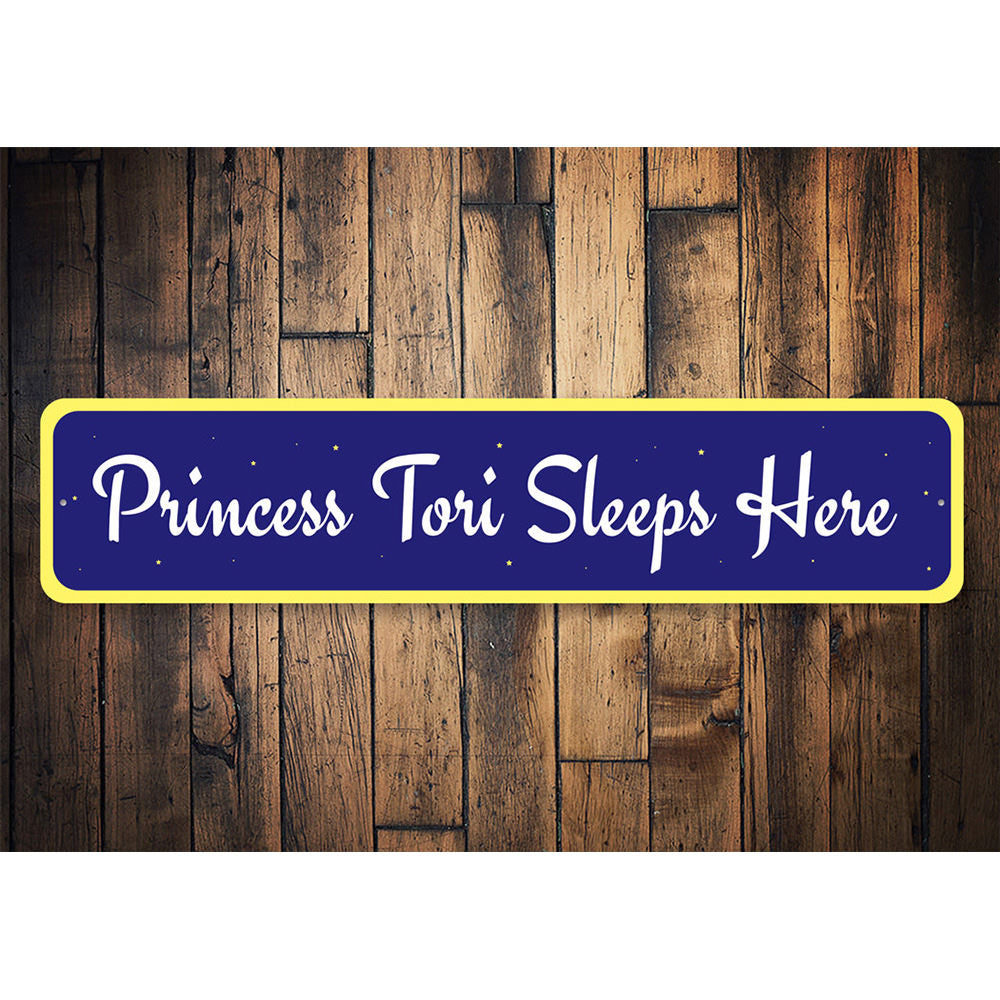 Princess Sign Aluminum Sign