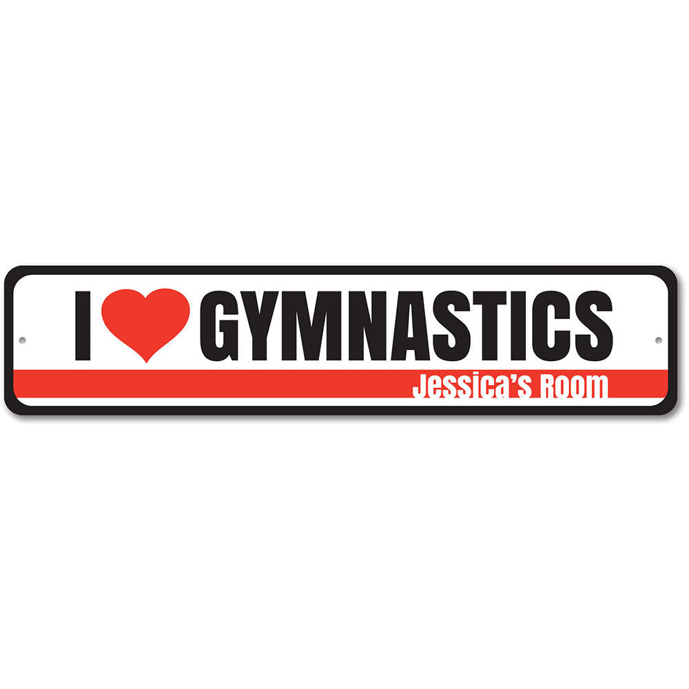 Gymnastics Sign Aluminum Sign
