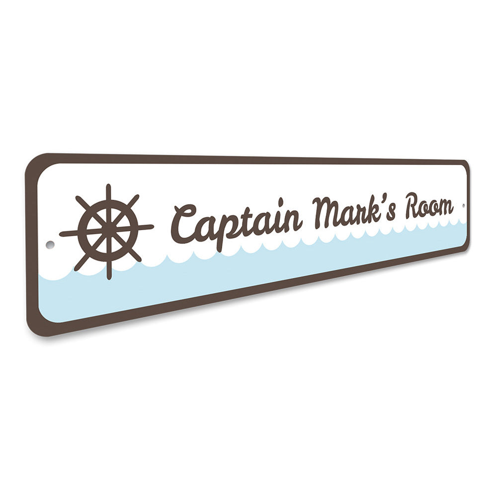 Ship Captain Sign Aluminum Sign