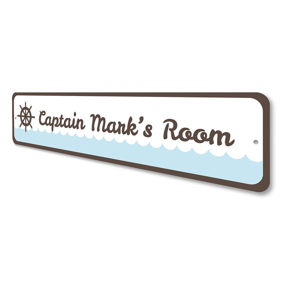 Ship Captain Sign Aluminum Sign