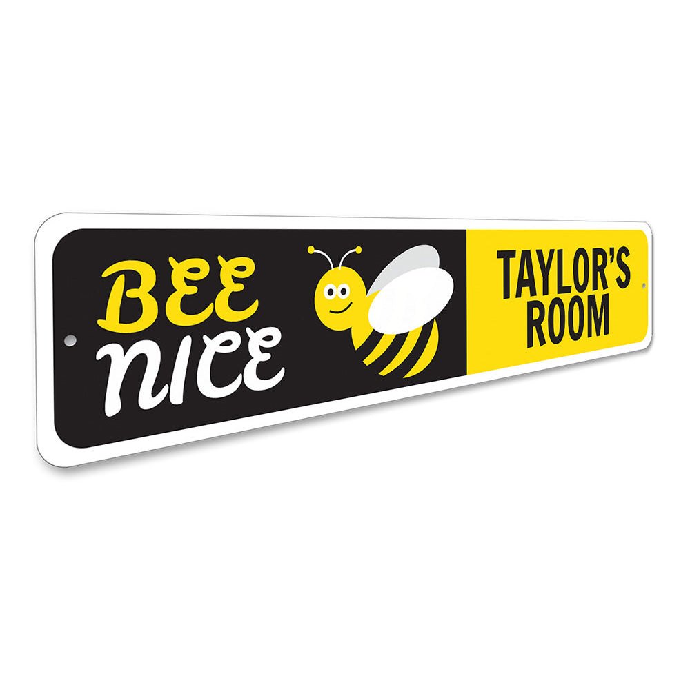 Bee Sign Aluminum Sign