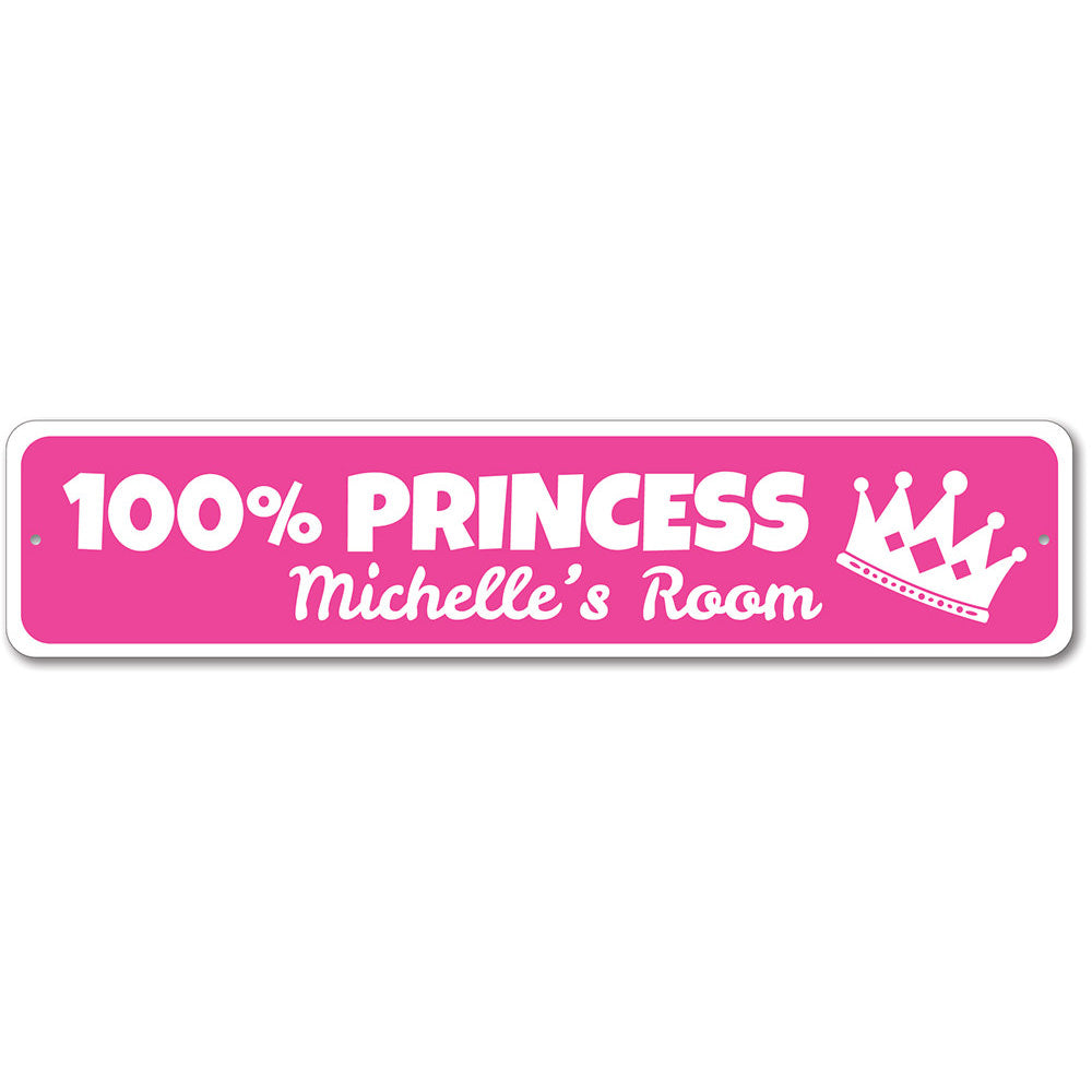 Princess Crown Sign Aluminum Sign