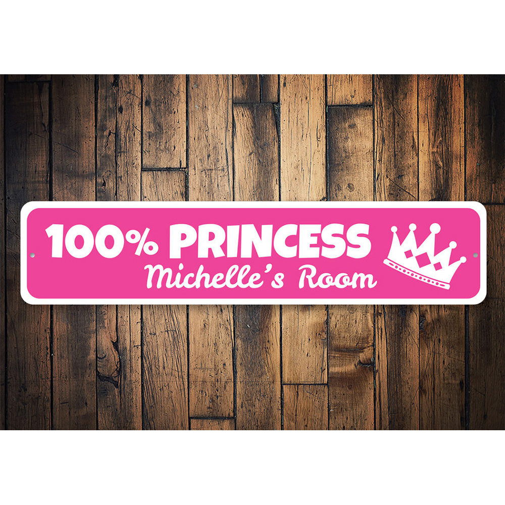 Princess Crown Sign Aluminum Sign