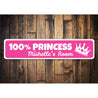 Princess Crown Sign Aluminum Sign