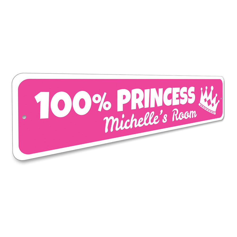 Princess Crown Sign Aluminum Sign