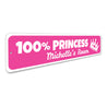 Princess Crown Sign Aluminum Sign