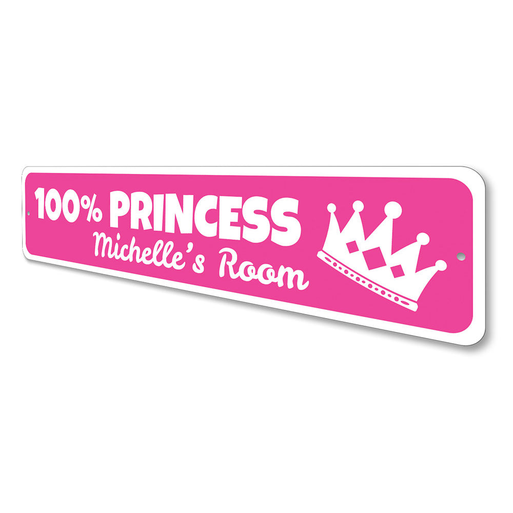 Princess Crown Sign Aluminum Sign