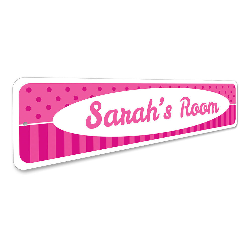 Pink Patterns Sign Aluminum Sign