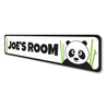Panda Sign Aluminum Sign