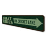 Boat house Sign Aluminum Sign