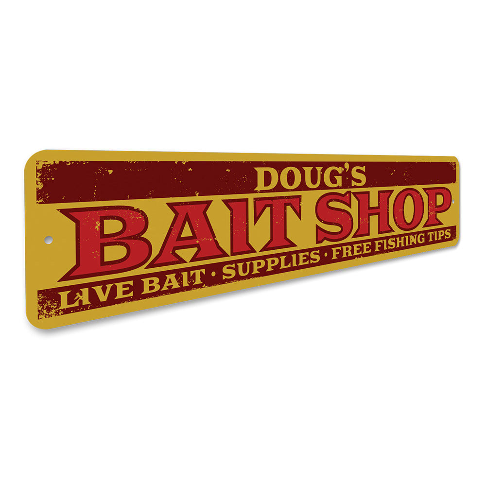 Vintage Bait Shop Signs
