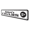 5 Cent Cigars Sign Aluminum Sign