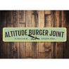 Altitude Burger Joint Sign Aluminum Sign