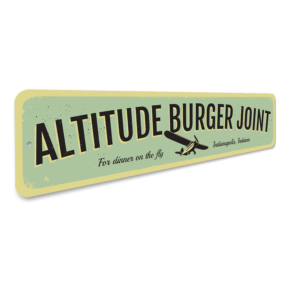 Altitude Burger Joint Sign Aluminum Sign