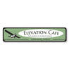 Airplane Cafe Sign Aluminum Sign