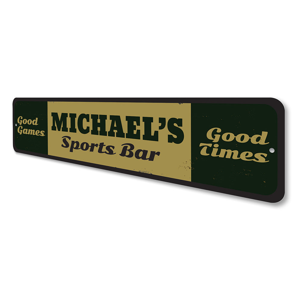 Sports Bar Sign Aluminum Sign