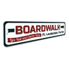 Boardwalk Arrow Sign Aluminum Sign