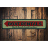 Boat Rentals Sign Aluminum Sign