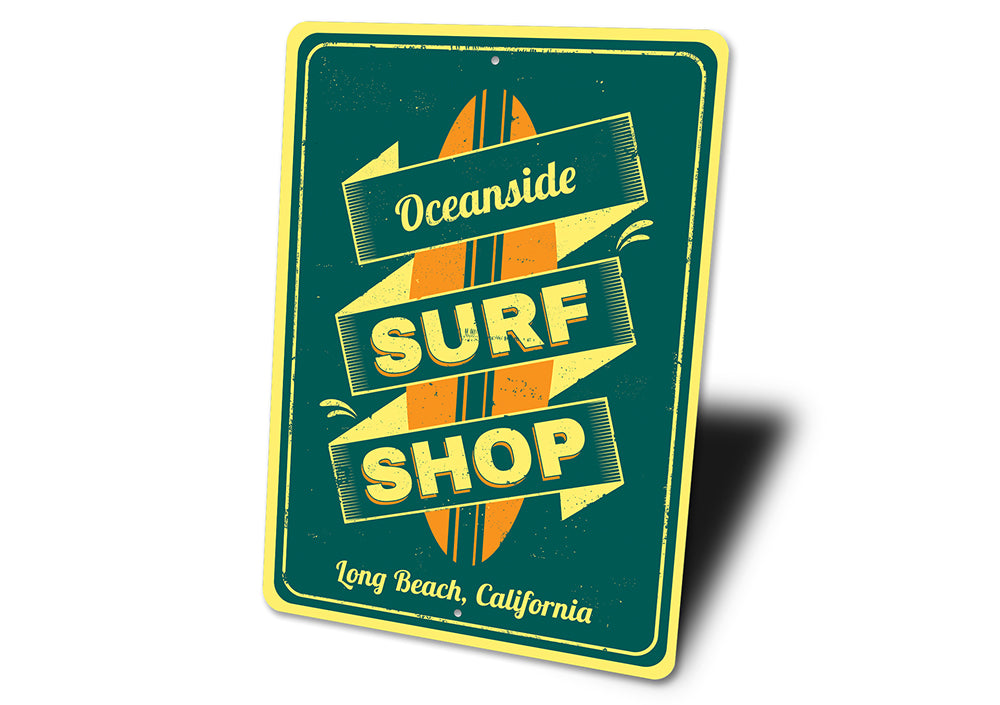 Oceanside Surf Shop Sign