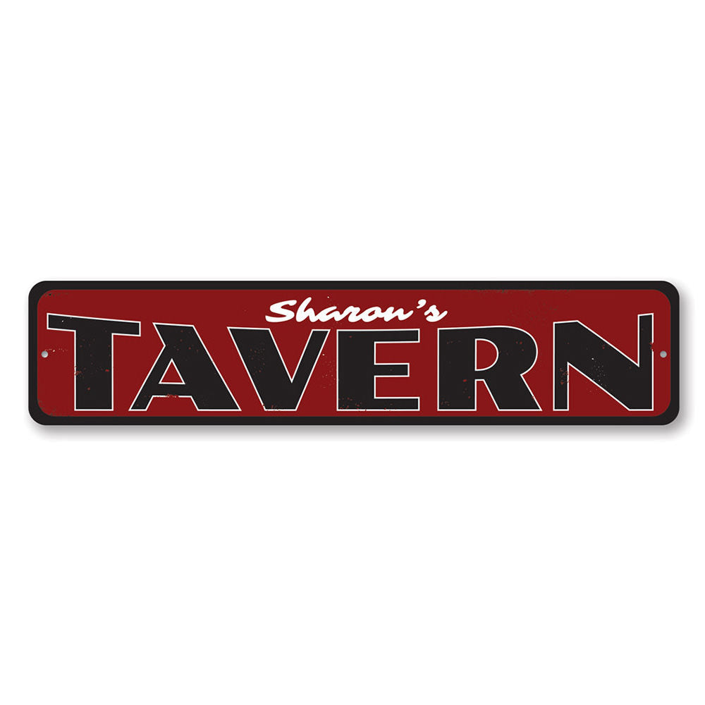 Vintage Tavern Sign Aluminum Sign