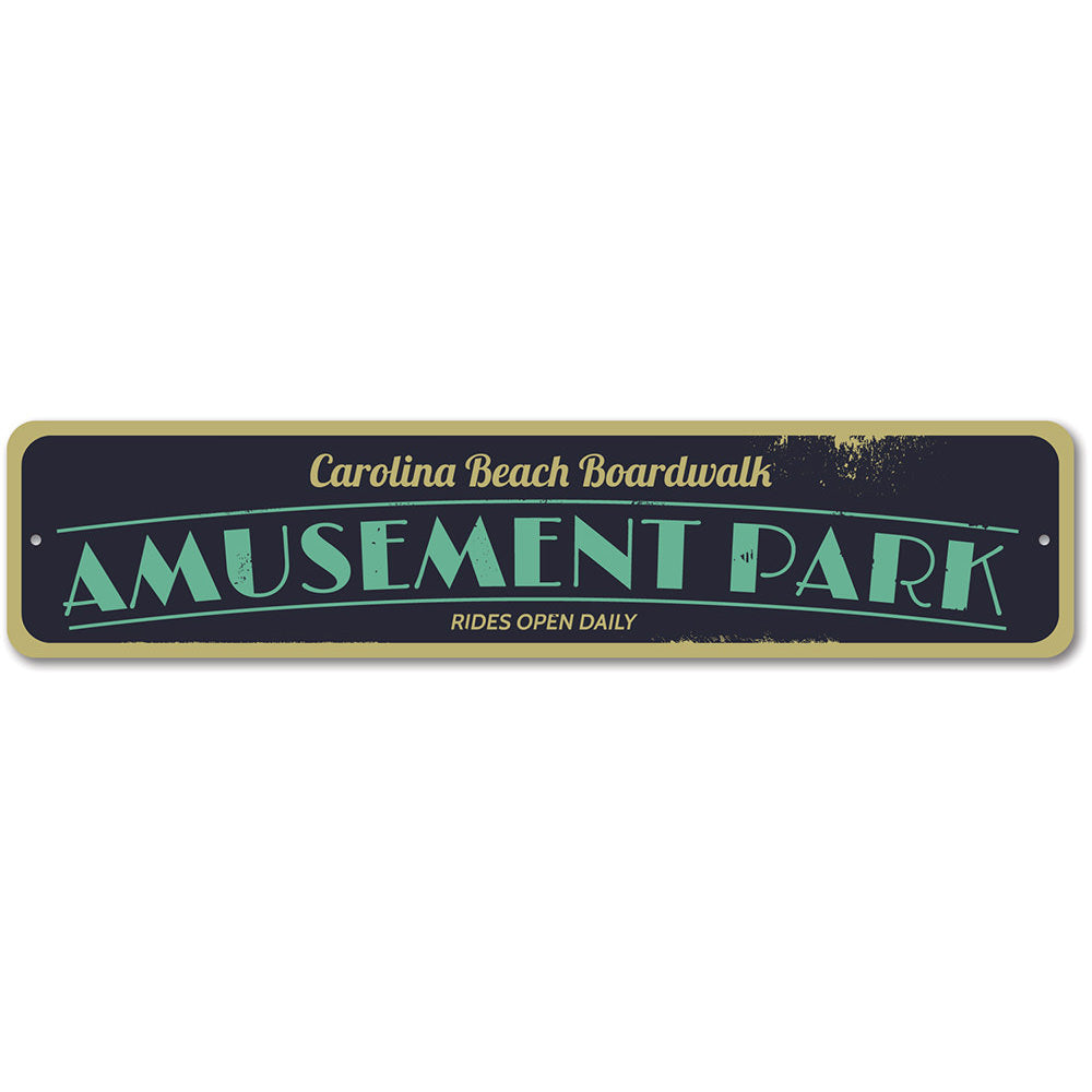 Amusement Park Sign Aluminum Sign