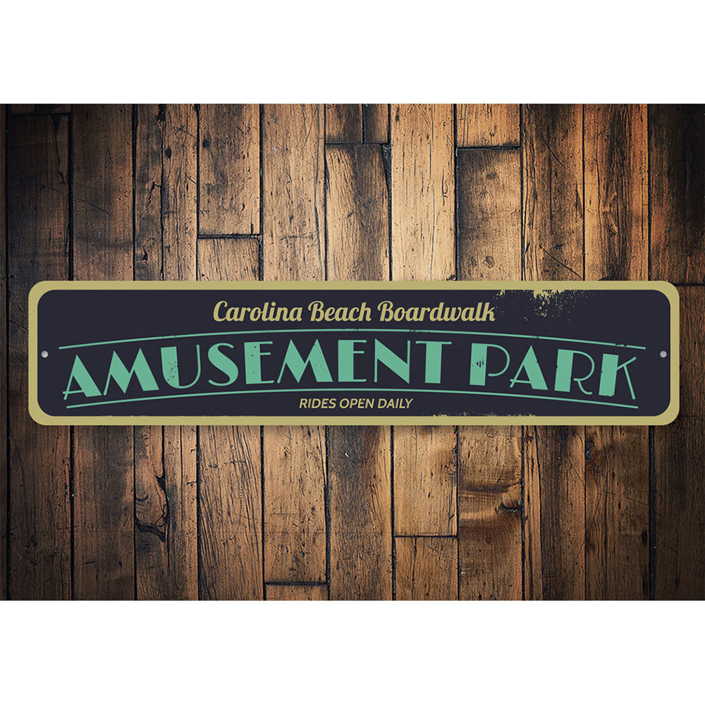 Amusement Park Sign Aluminum Sign