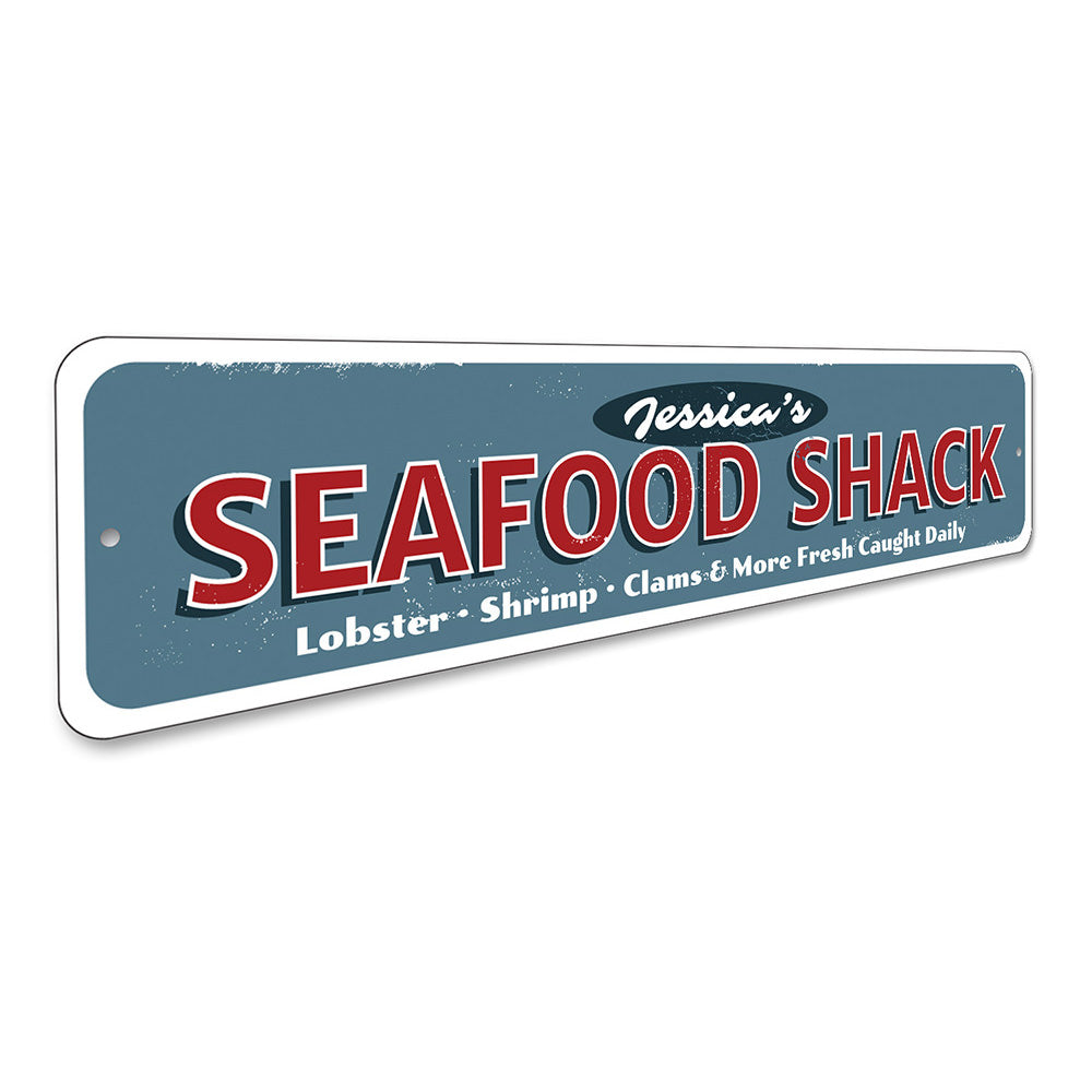 Seafood Restaurant Sign Aluminum Sign