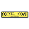 Cocktail Cove Sign Aluminum Sign
