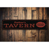Welcome Tavern Sign Aluminum Sign