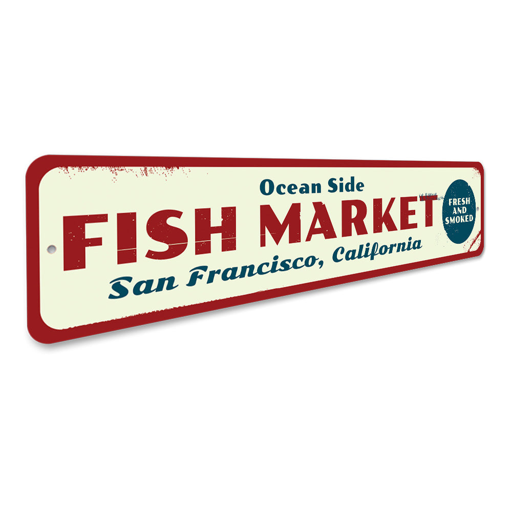Fish Market Sign – Lizton Sign Shop