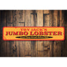 Jumbo Lobster Sign Aluminum Sign